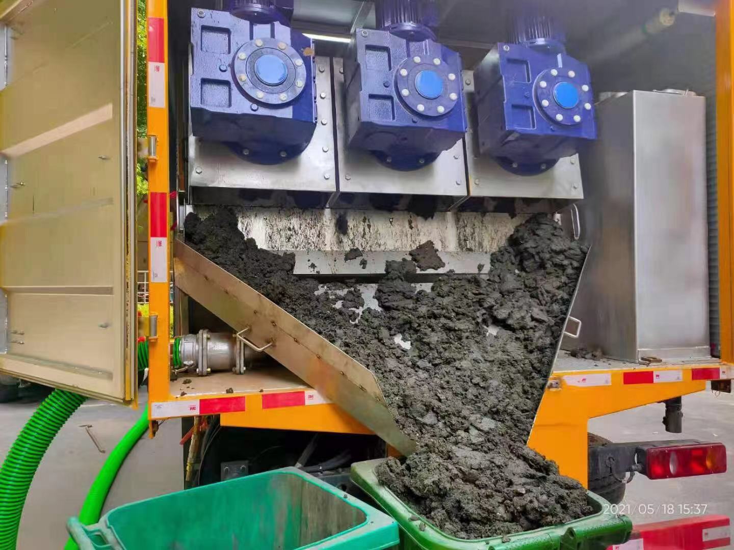 古蔺化粪池清掏城市维护站-泥浆净化干湿分离处理